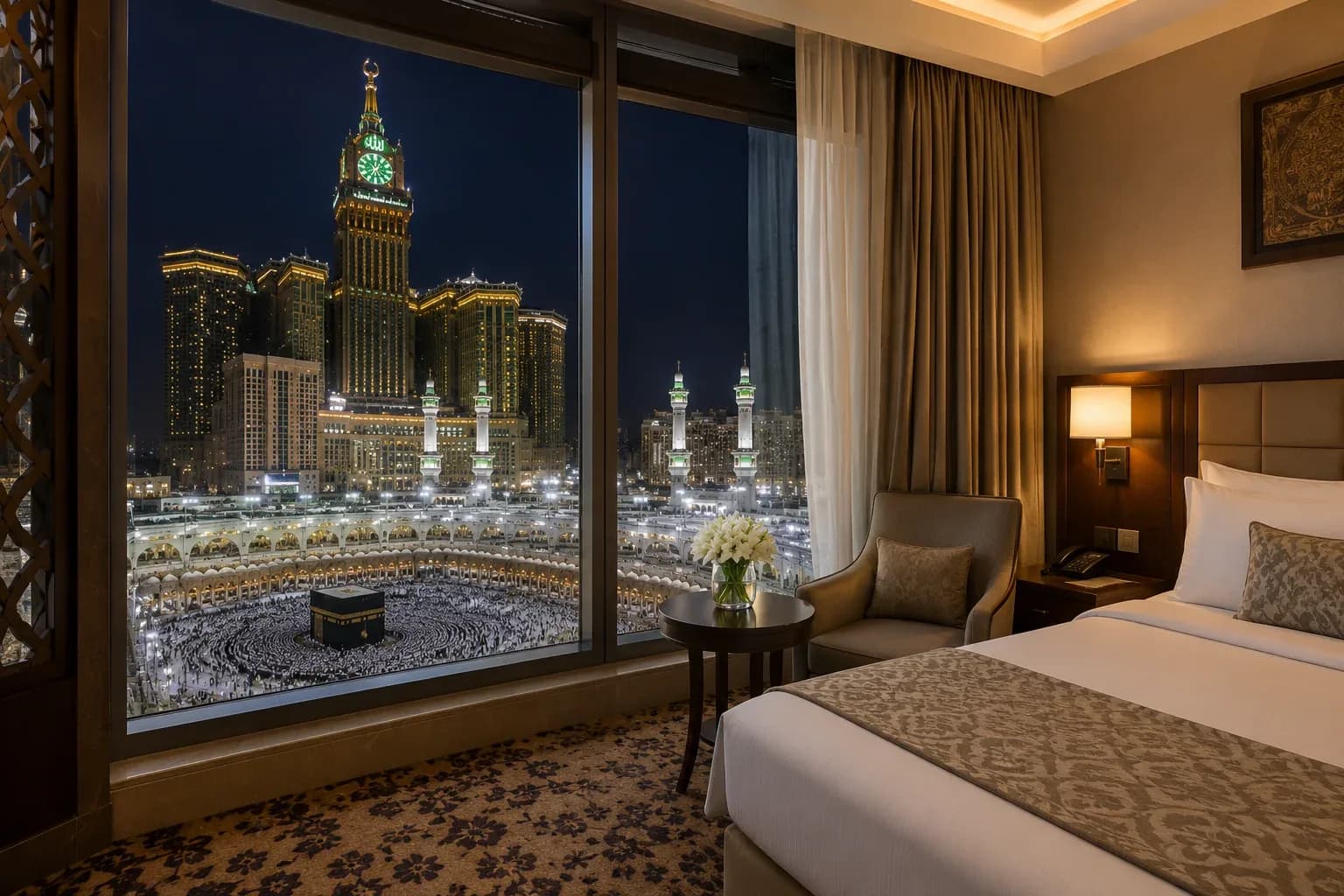 Hotels near Masjid al-Haram in Makkah — shifting vs non-shifting Hajj packages 2027 compared