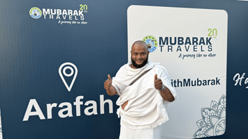 Pilgrims standing in dua at Arafat — expected Hajj 2027 dates and schedule for Indian pilgrims